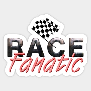 Auto Race Fan Sticker